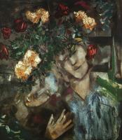 Chagall, Marc - Lovers with Flowers